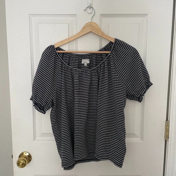 Madewell Texture and Thread Blouse - Picture 1 of 2